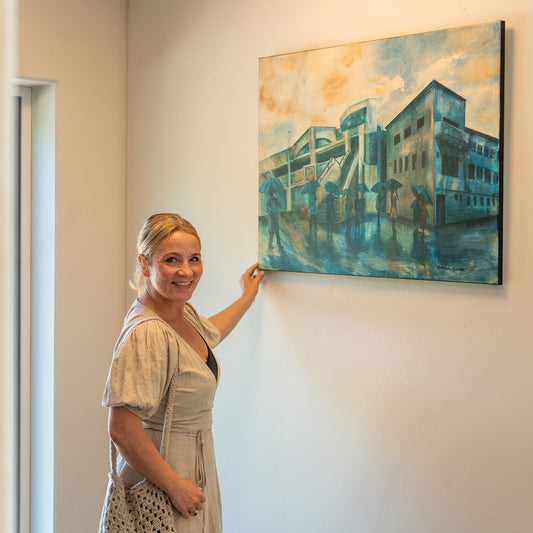 Spor - eit kunstprosjekt for Turnhalltoppen
