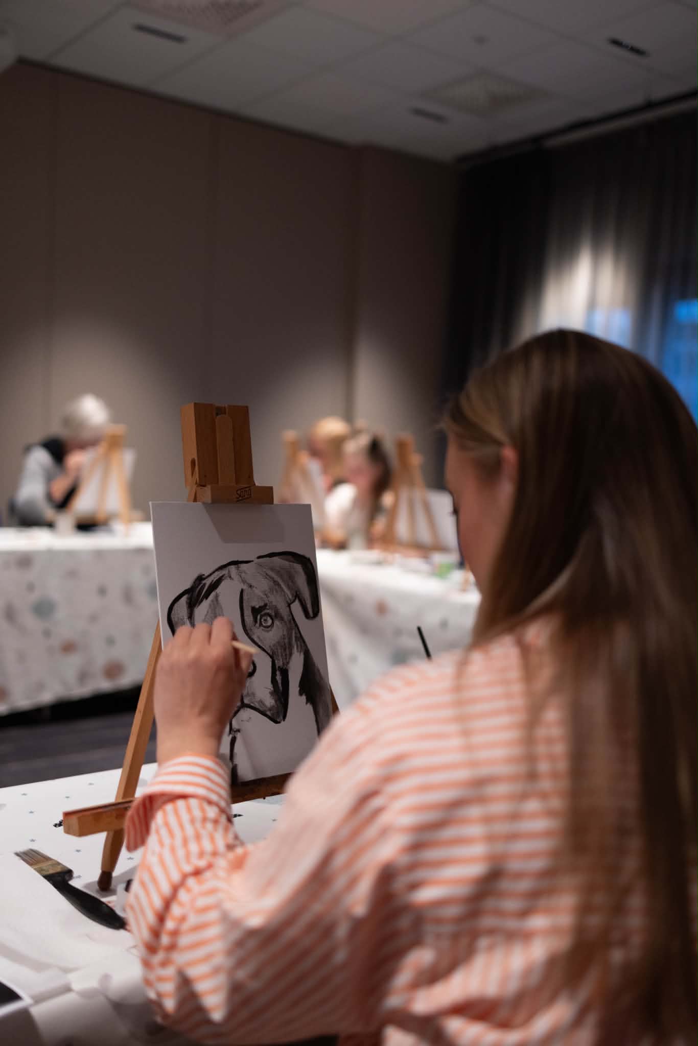 Malemoro kunstkurs - 17. oktober