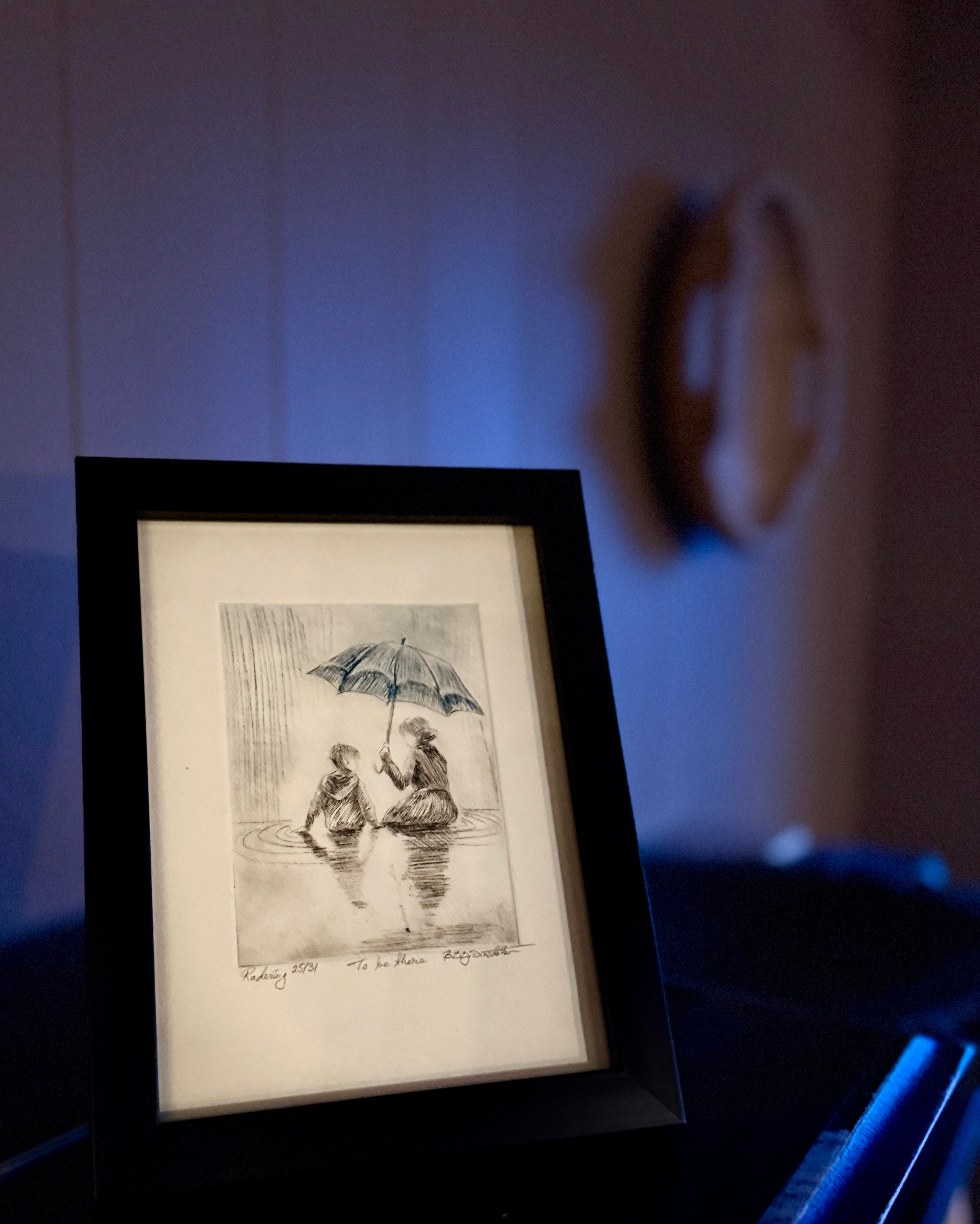 To be there inkl. ramme