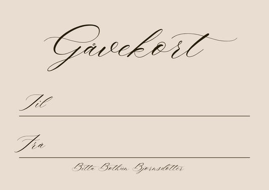 Gavekort