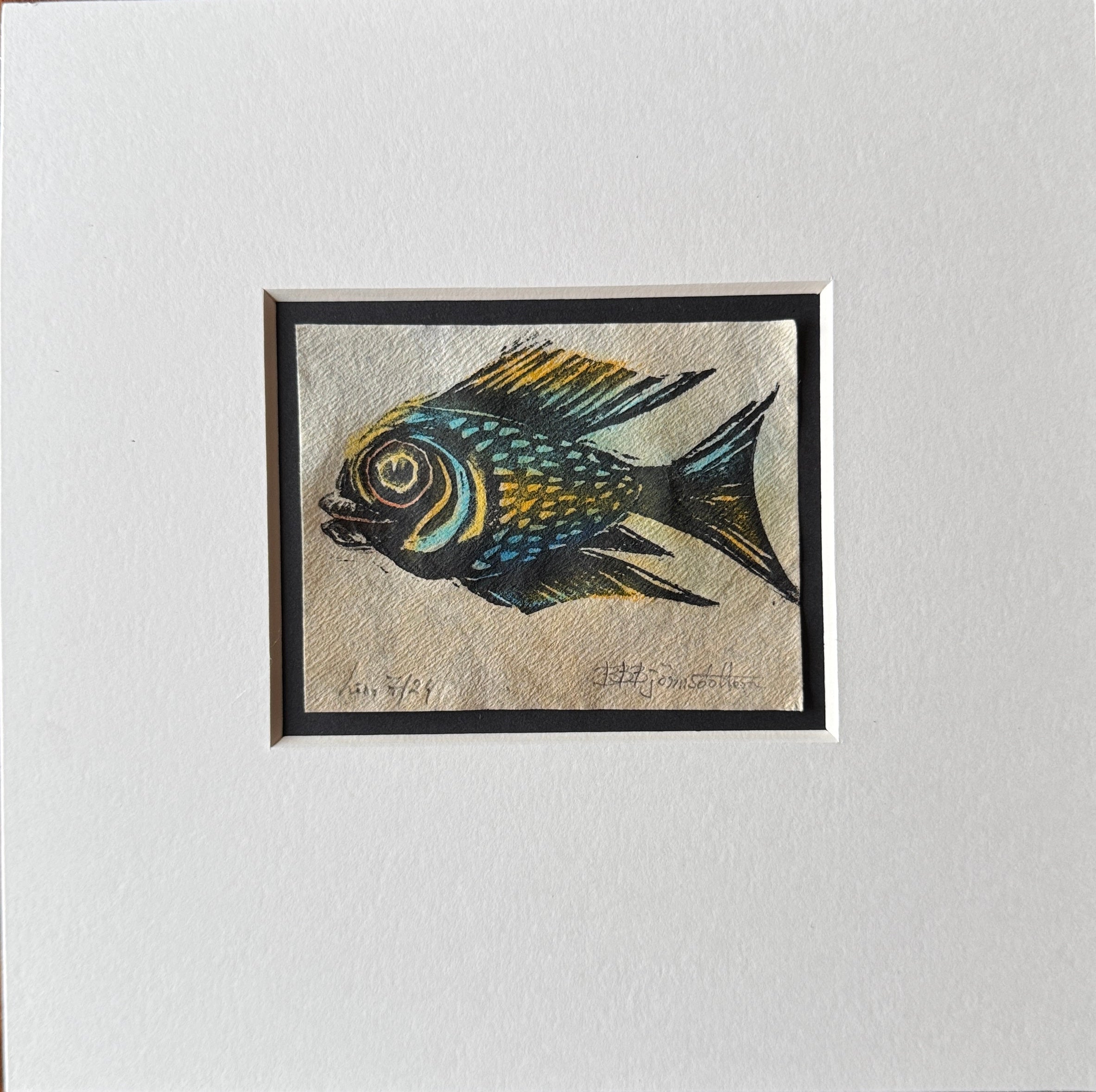 Leppefisk inkl passepartout